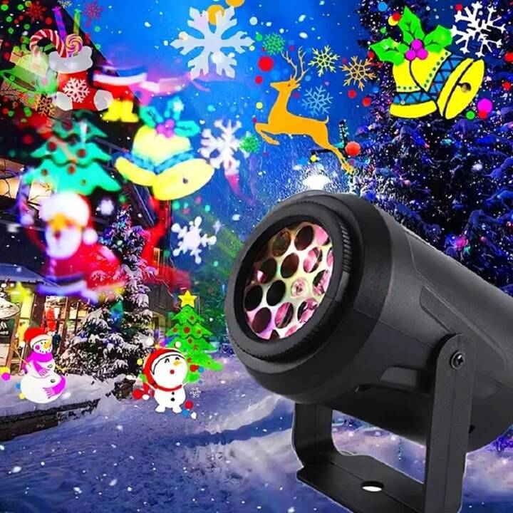 Proyector navideño:🎅 Llena tu hogar de luz y color esta Navidad