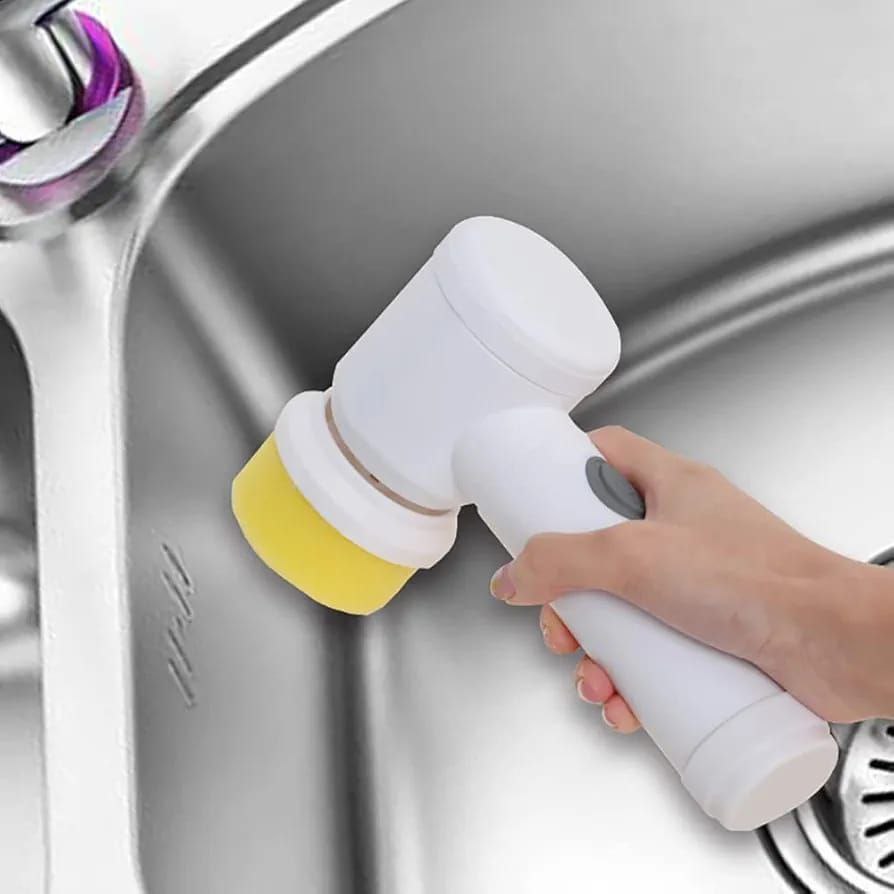 CEPILLO ELÉCTRICO DE LIMPIEZA 5 EN 1