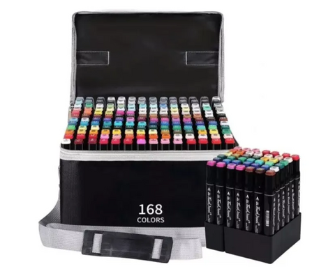 MARCADORES PARA BOCETOS DOBLE PUNTA 168