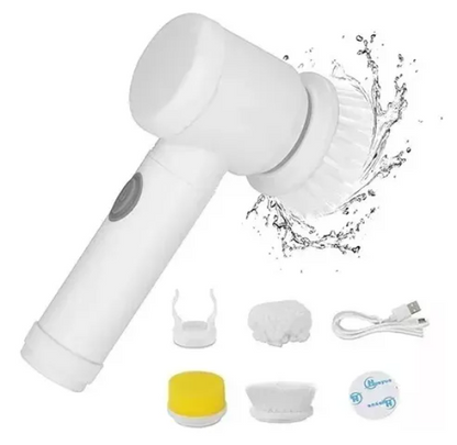 CEPILLO ELÉCTRICO DE LIMPIEZA 5 EN 1