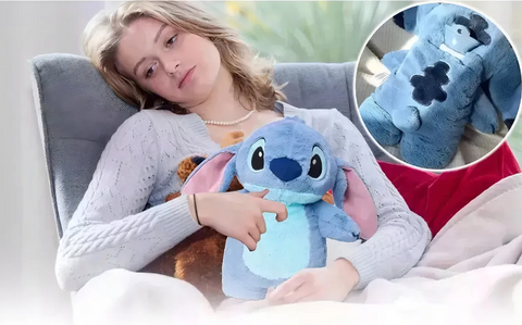 PELUCHE STITCH PARA CÓLICOS Y DOLORES