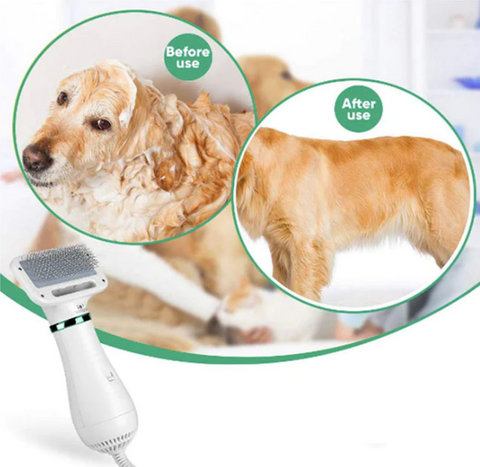 CEPILLO SECADOR PARA MASCOTAS : ¡Un Cuidado Profesional para tus Peludos! 🐶🐱