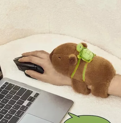 Muñequera peluche capibara