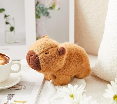 Muñequera peluche capibara