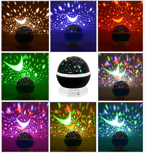 LÁMPARA PROYECTOR DE ESTRELLAS: 🎁 Navidad mágica con proyecciones únicas🎆