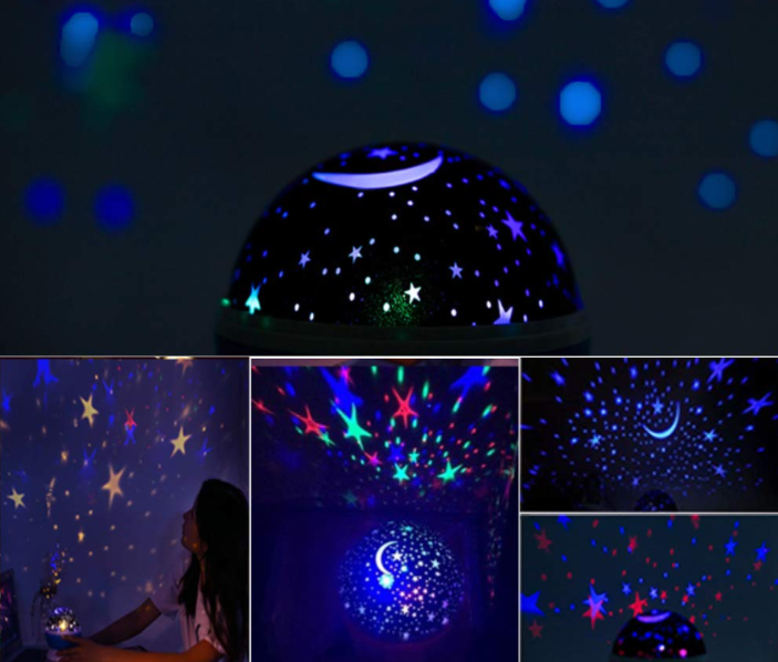 LÁMPARA PROYECTOR DE ESTRELLAS: 🎁 Navidad mágica con proyecciones únicas🎆