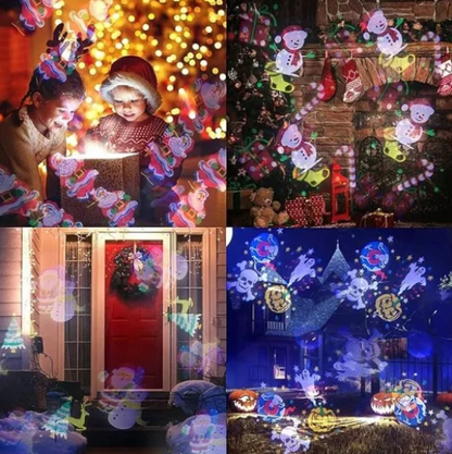 Proyector navideño:🎅 Llena tu hogar de luz y color esta Navidad