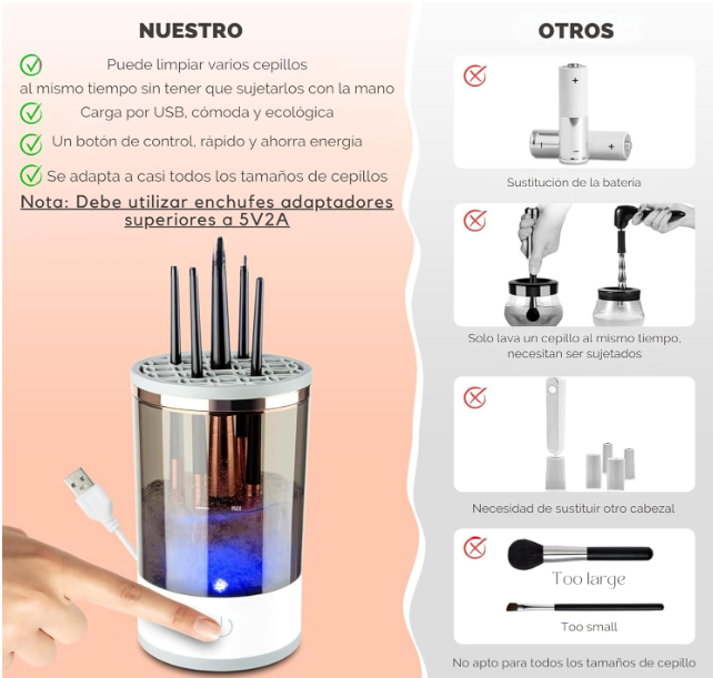 LIMPIADOR DE BROCHAS