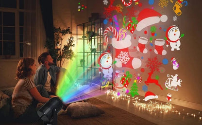 Proyector navideño:🎅 Llena tu hogar de luz y color esta Navidad