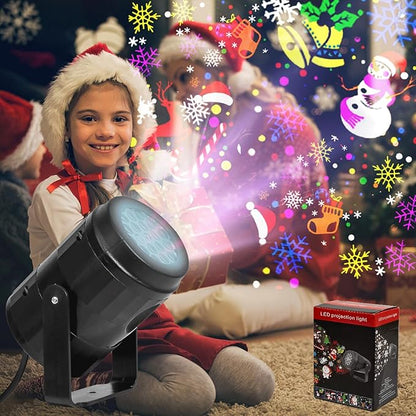Proyector navideño:🎅 Llena tu hogar de luz y color esta Navidad