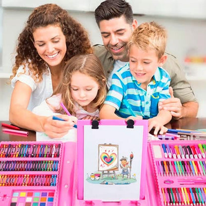 SET DE ARTE 208 PIEZAS:🎅Colorea tu Navidad con 208 piezas!